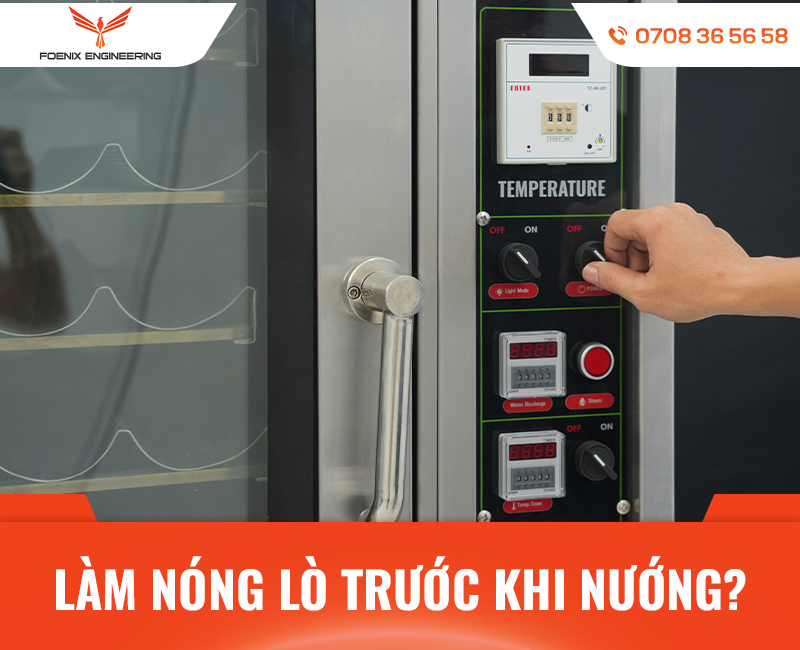 Hướng dẫn cách sử dụng lò nướng đối lưu 5 khay