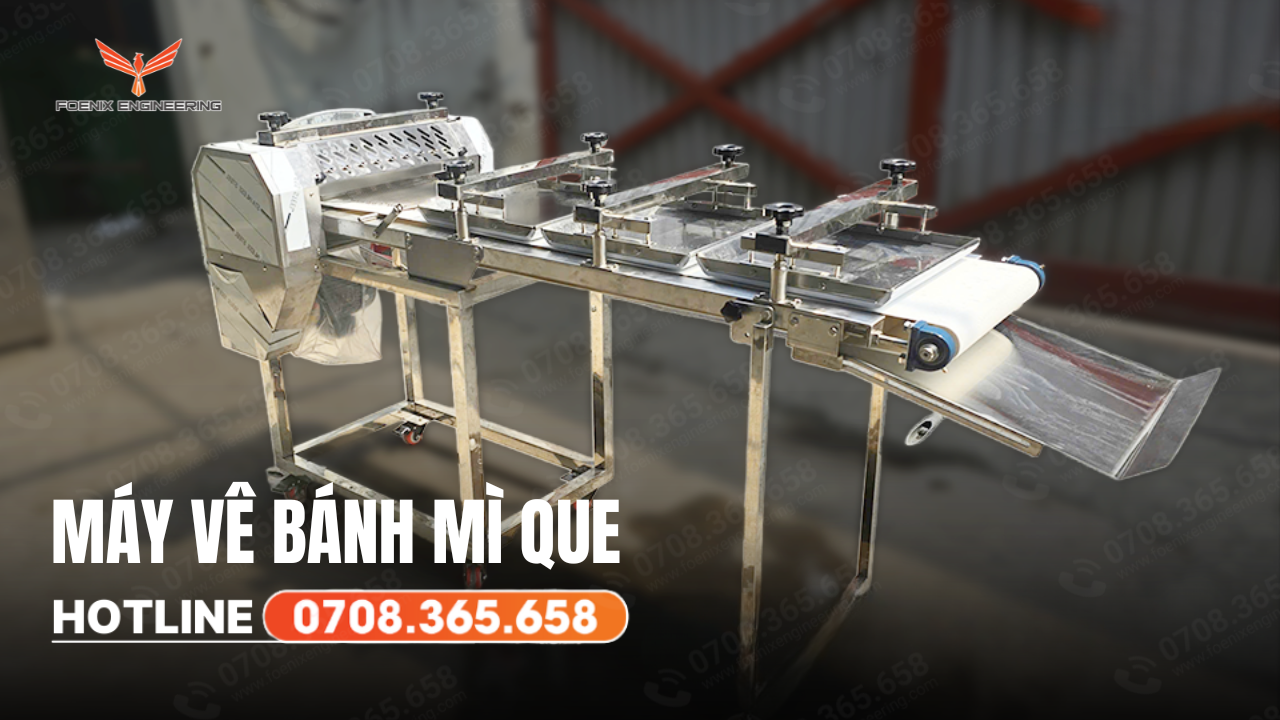 Hướng dẫn sử dụng máy vê bánh mì que