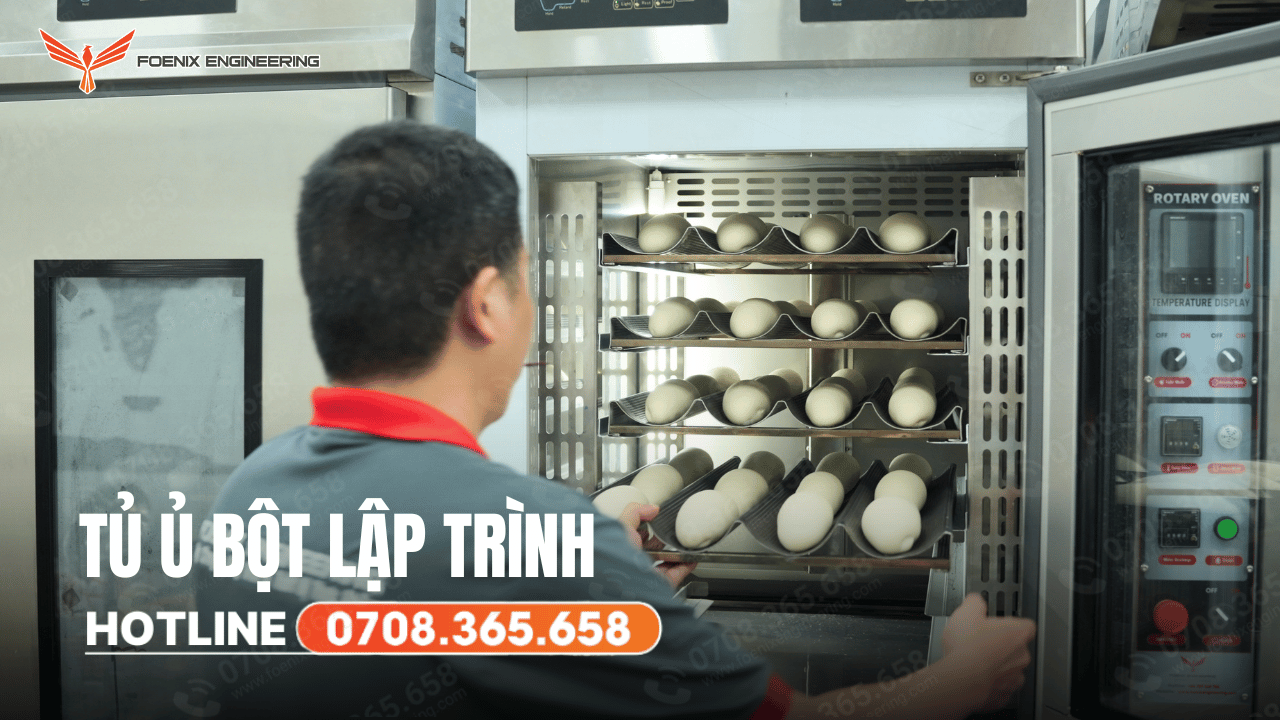 Hướng dẫn sử dụng tủ ủ bột lập trình 1 cửa