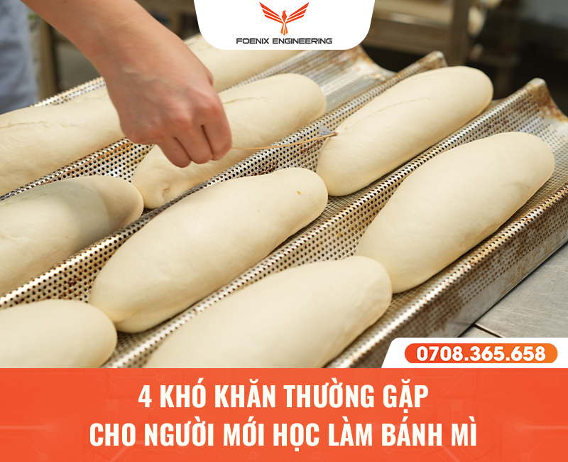 Khó khăn thường gặp khi mới làm bánh mì