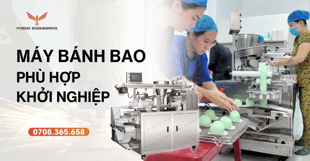 Kinh nghiệm chọn máy làm bánh bao