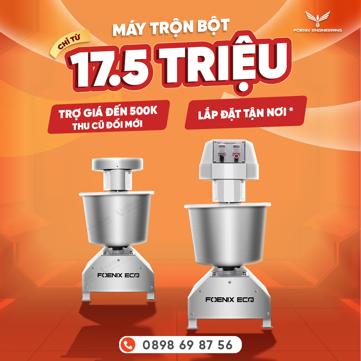 Chương trình khuyến mãi cối trộn bột