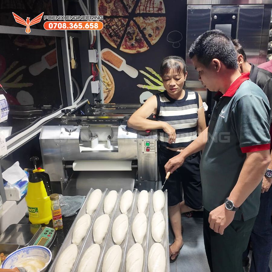 dây chuyền sản xuất bánh mì giá tốt