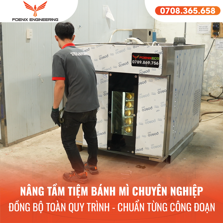 Tại sao dây chuyền làm bánh mì Foenix được đánh giá cao?