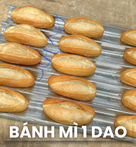 công thức làm bánh mì 1 dao