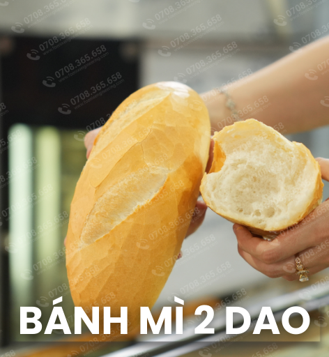 làm bánh mì 2 dao