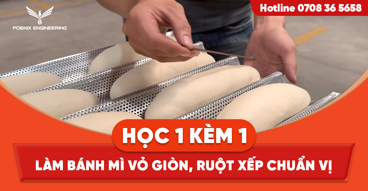 Làm bánh mì giòn vỏ, thơm ngon như chuyên gia