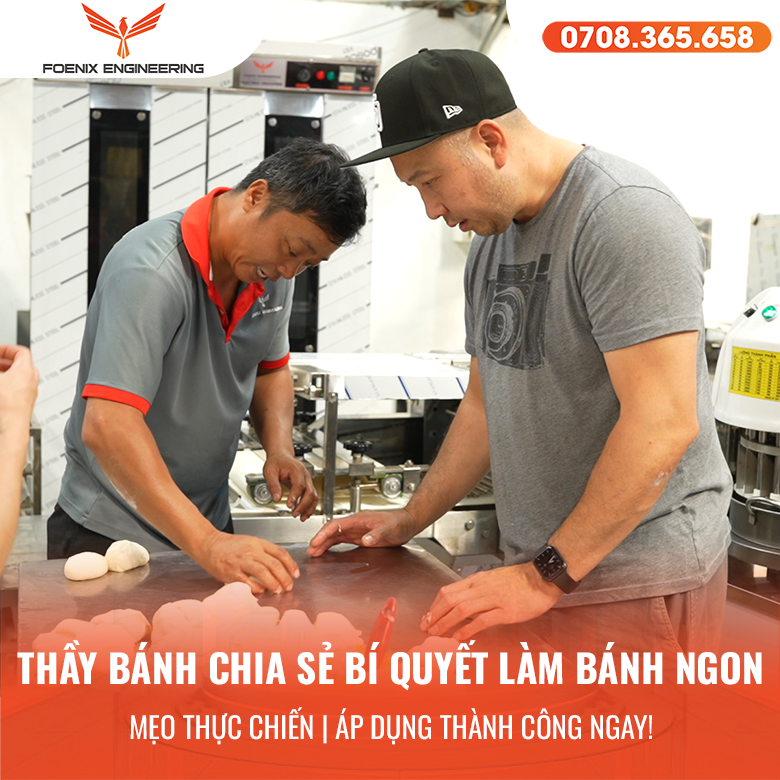 Khóa học làm bánh thực hành 1 kèm 1