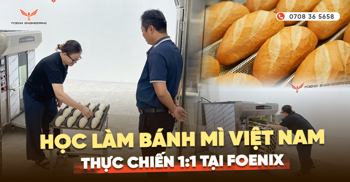 Học làm bánh mì Việt Nam thành công
