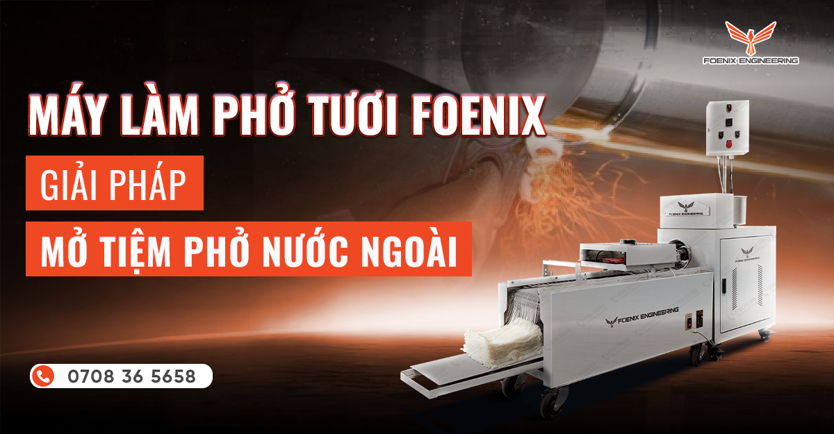 Máy làm phở chất lượng cao xuất khẩu nước ngoài