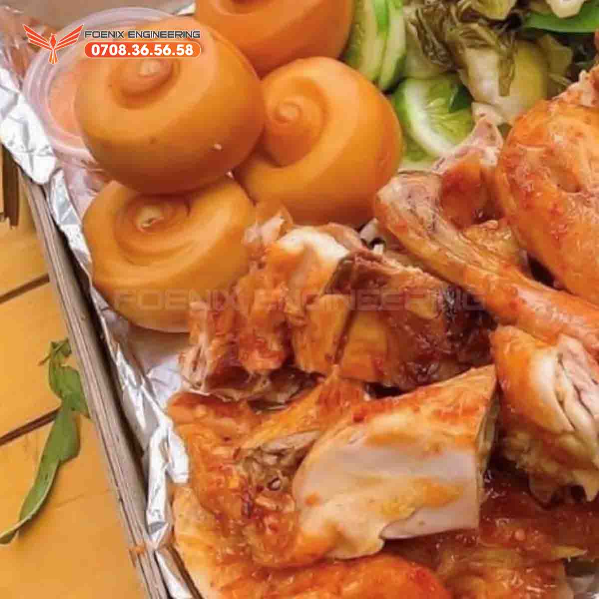 Tại sao lắp đặt máy làm bánh màn thầu cho chuỗi gà quay
