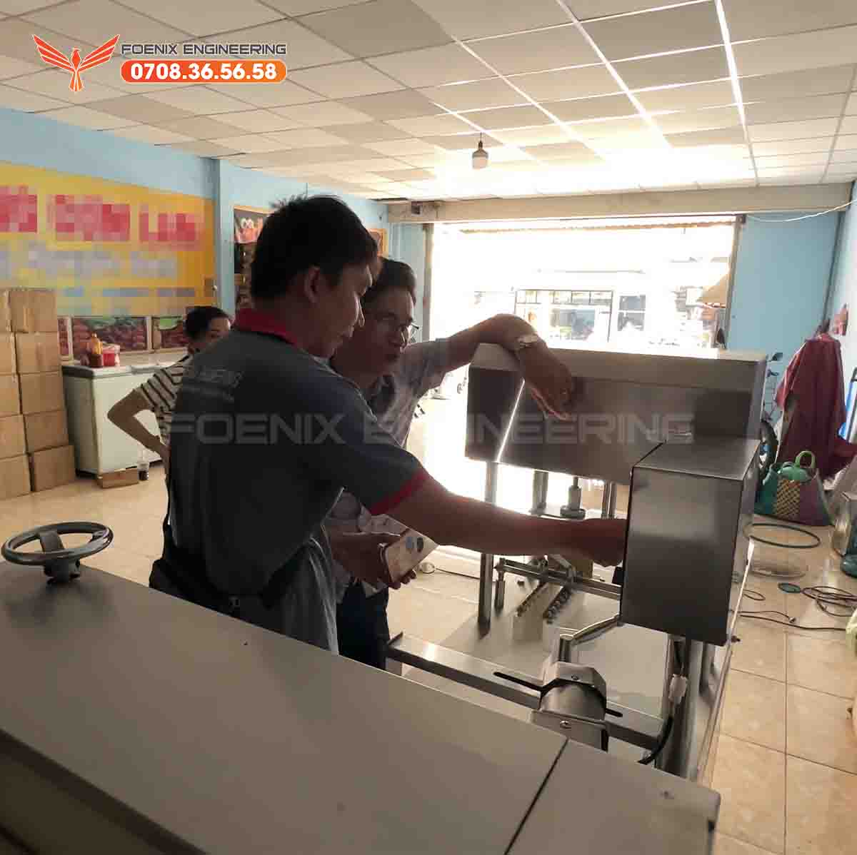 Lắp đặt máy làm bánh màn thầu tại TPHCM