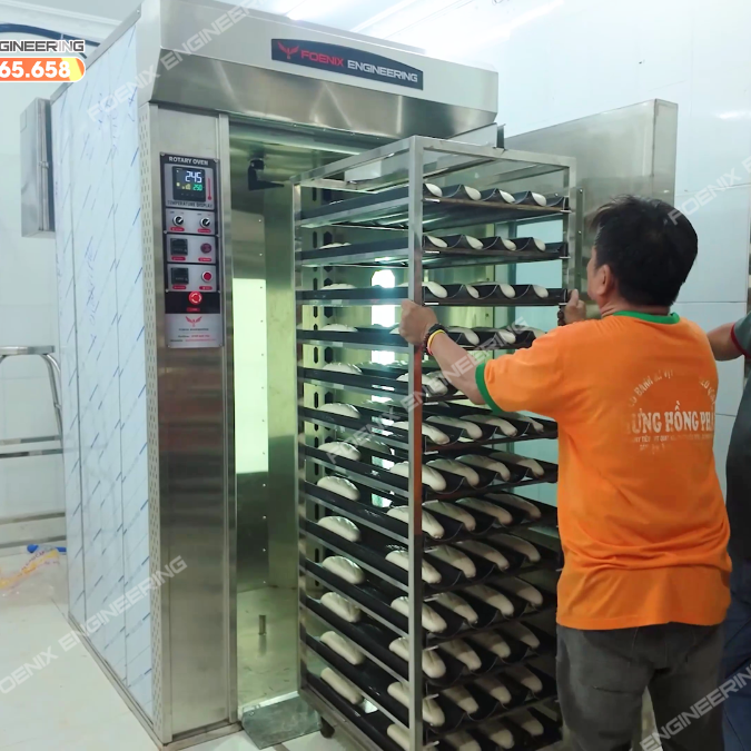 lò bánh mì foenix xuất khẩu