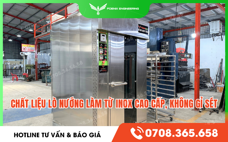 Lò nướng bánh mì quy mô lớn chất lượng
