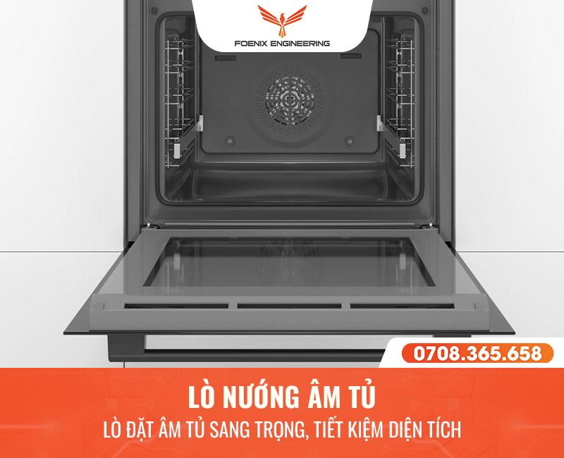 Lò nướng âm tủ