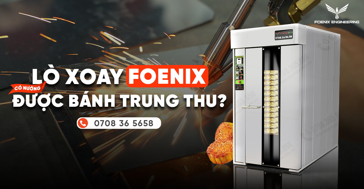 Lò nướng bánh công nghiệp Foenix có nướng được bánh trung thu?