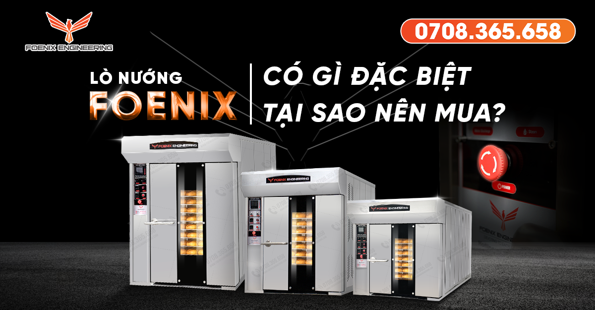 Lò nướng bánh mì Foenix có gì đặc biệt so với các loại lò khác?