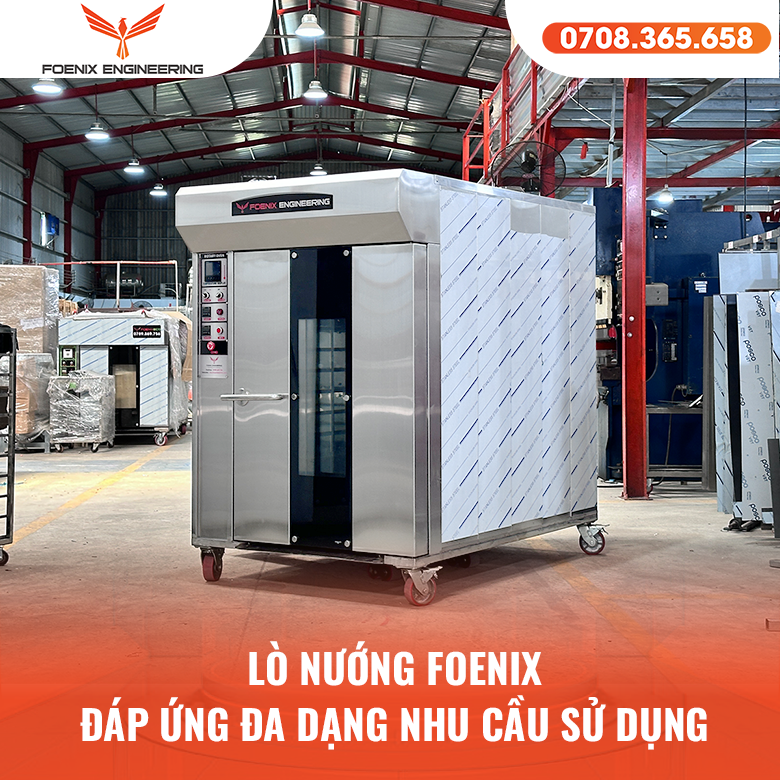 Vì sao lò nướng bánh mì Foenix được ưa chuộng?