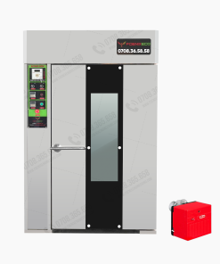 Lò nướng bánh mì xoay 12 khay dầu Foenix Eco