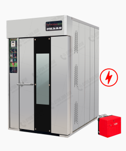 Lò nướng công nghiệp 12 khay điện dầu