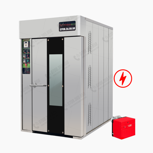 Lò nướng công nghiệp 12 khay điện dầu