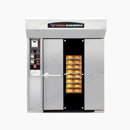 Lò nướng bánh mì xoay 8 khay điện Foenix Engineering