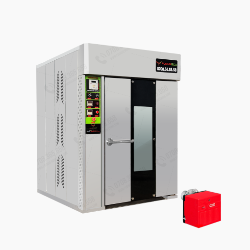 Lò nướng bánh mì xoay 10 khay dầu Foenix Eco