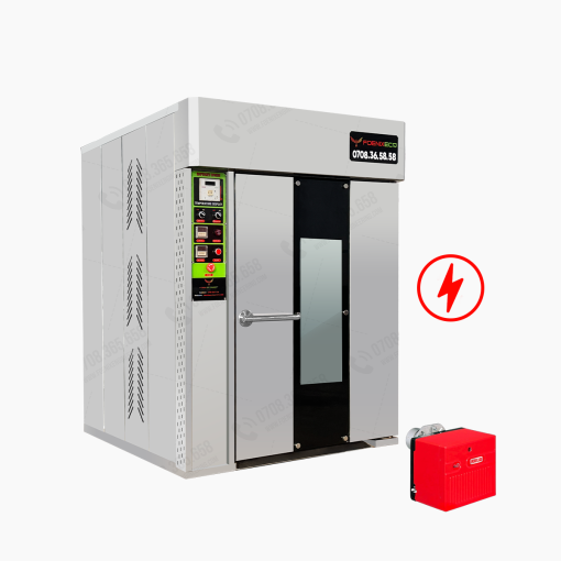 Lò nướng bánh mì xoay 10 khay điện dầu Foenix Eco