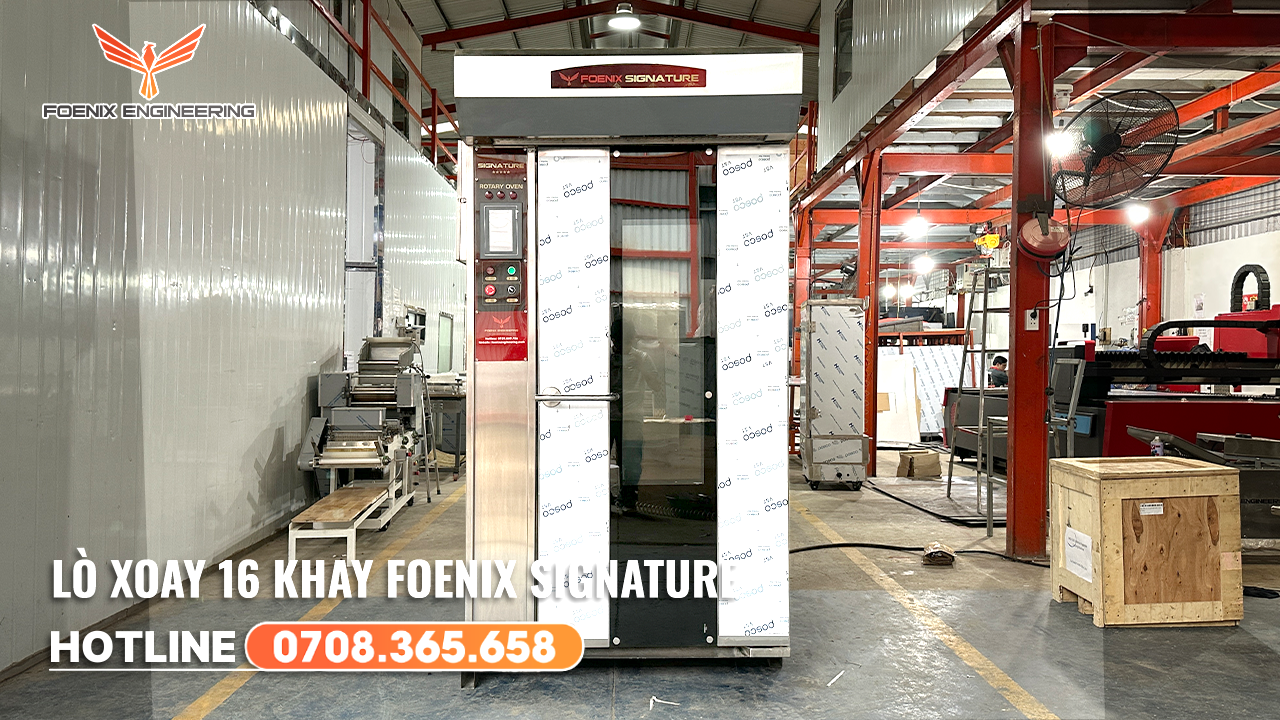 Đặc điểm lò nướng 16 khay cao cấp
