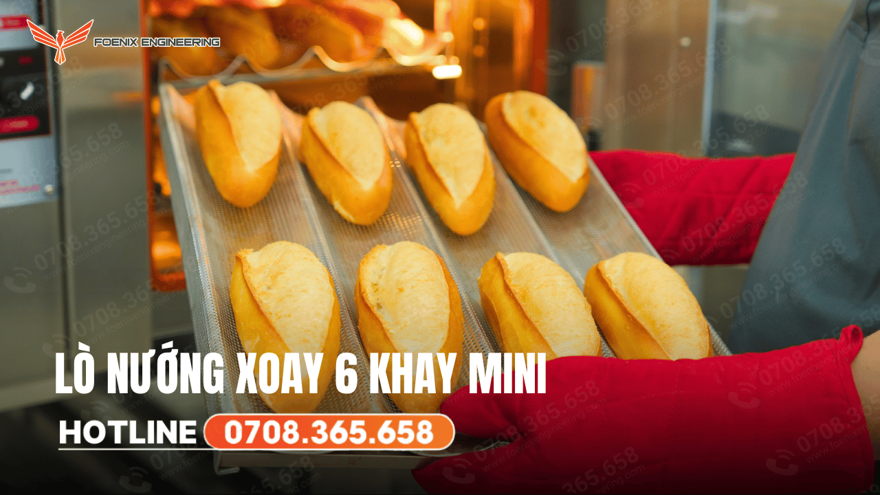 Đối tượng sử dụng lò nướng bánh mì mini xoay 6 khay