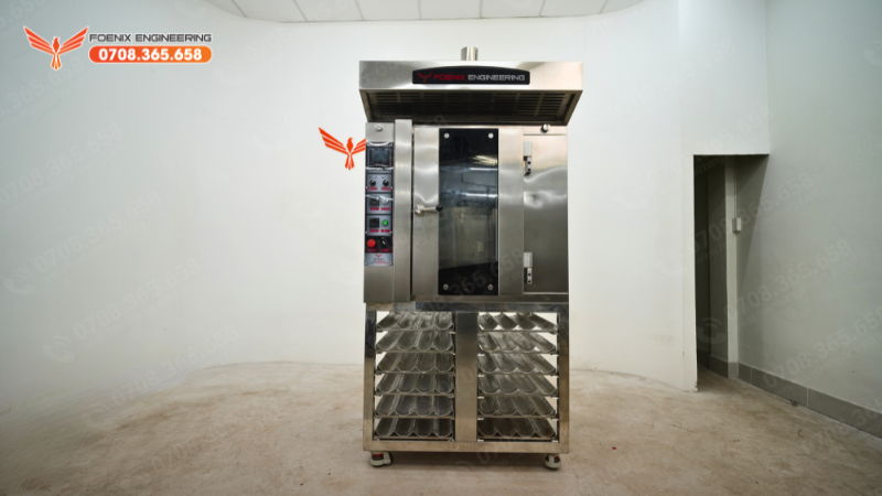 Lò nướng xoay 6 khay mini giá tốt