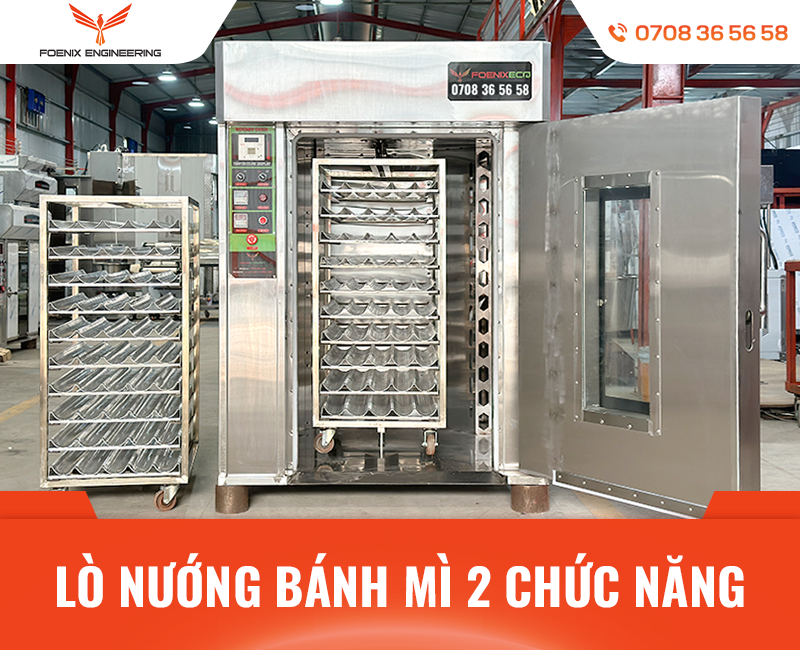 Lò nướng xoay 10 khay giá tốt, chất lượng