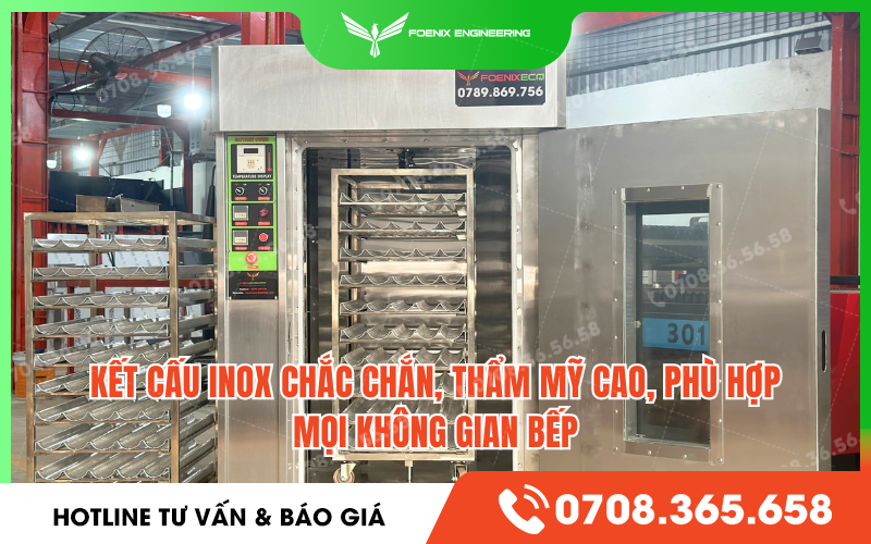 Đặc điểm nổi bật của lò nướng bánh mì 10 khay dầu