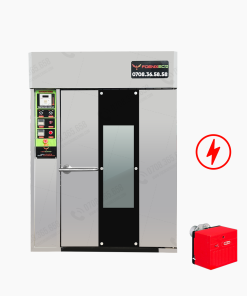 Lò xoay 10 khay điện dầu Foenix Eco