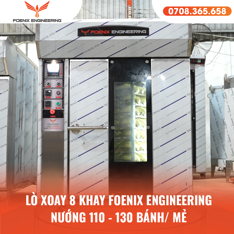 Lò nướng phù hợp cơ sở sản xuất vừa và nhỏ