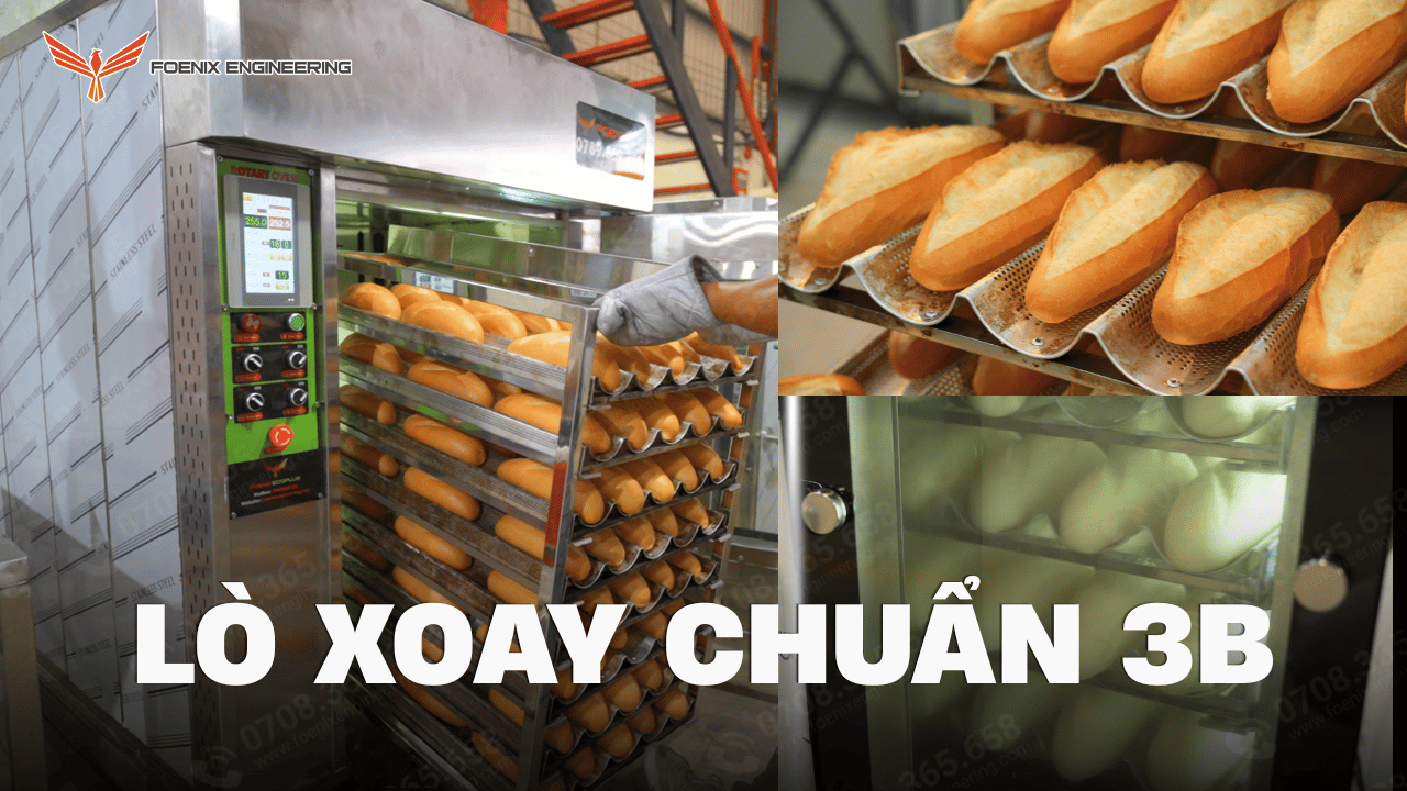 Lò xoay chuẩn 3B