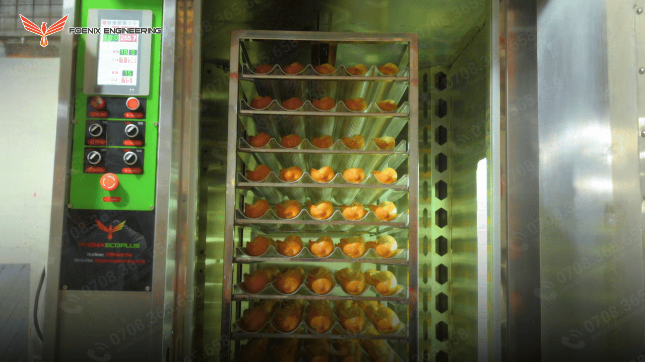 Lò xoay chuẩn 3B là 