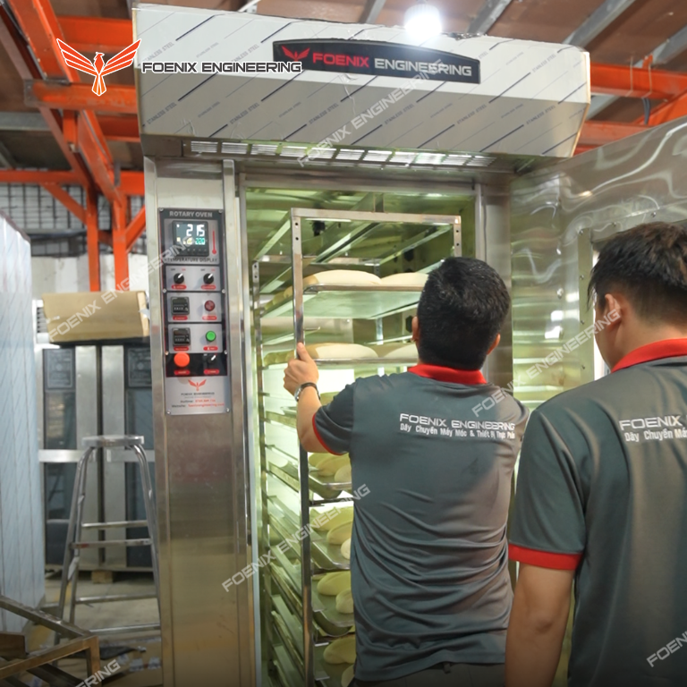 Lò xoay nướng bánh mì Thành Cổ chuẩn 3B