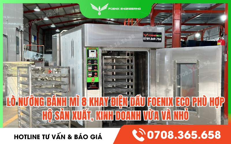 Ai nên sử dụng lò nướng bánh xoay 8 khay?
