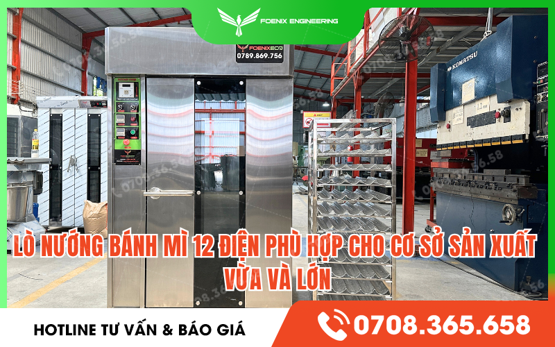 Đối tượng sử dụng lò nướng điện 12 mâm