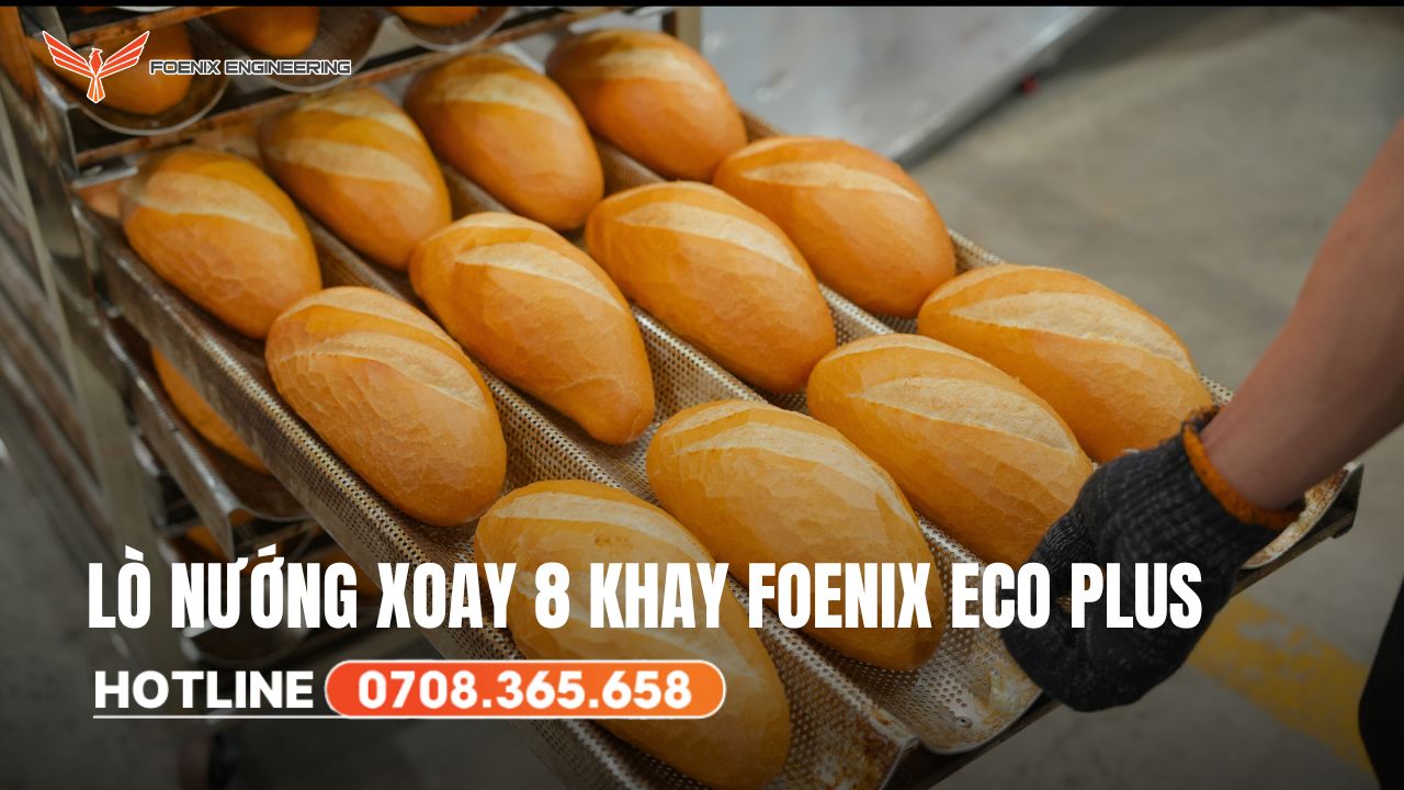 Lợi ích sử dụng lò nướng xoay 8 khay