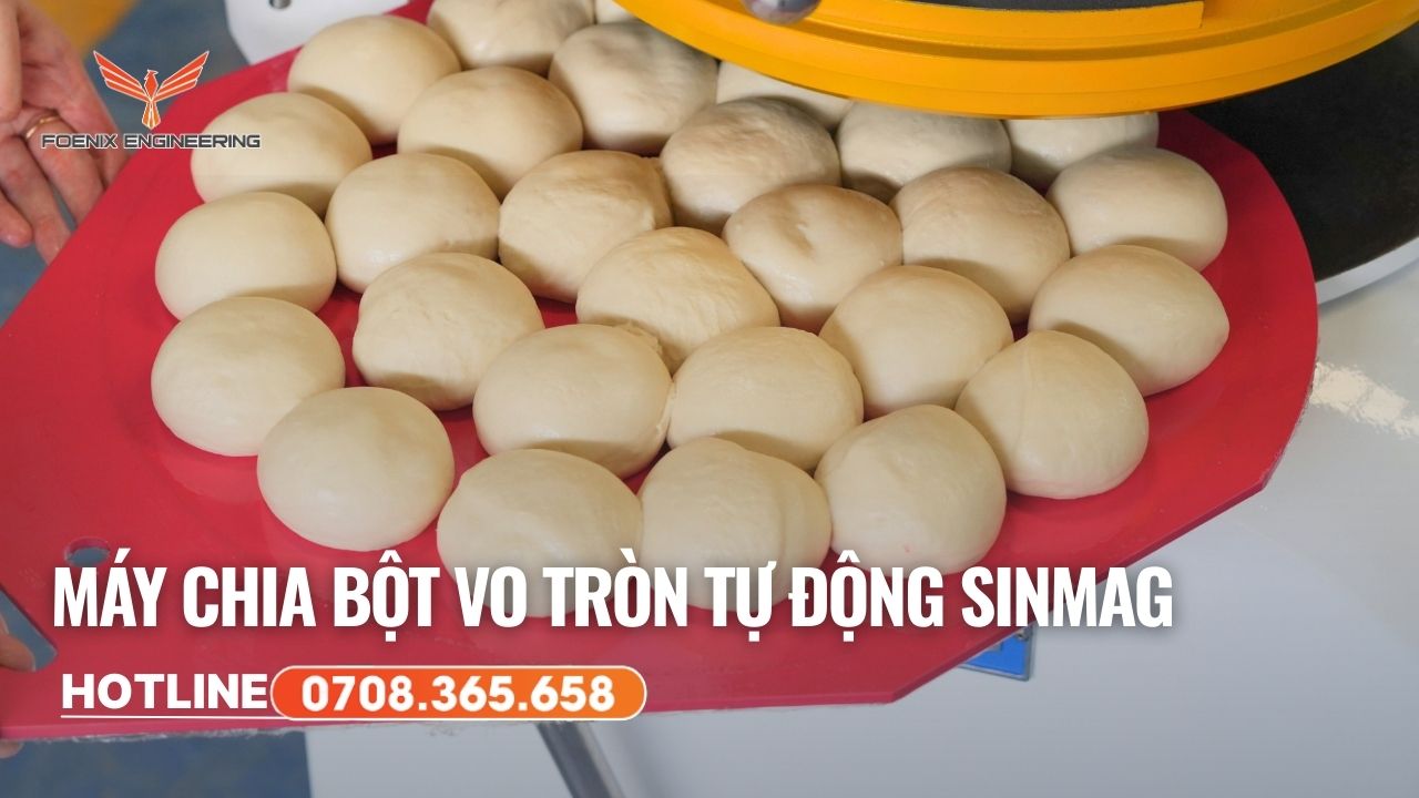 Đặc điểm nổi bật của máy chia bột vo tròn tự 