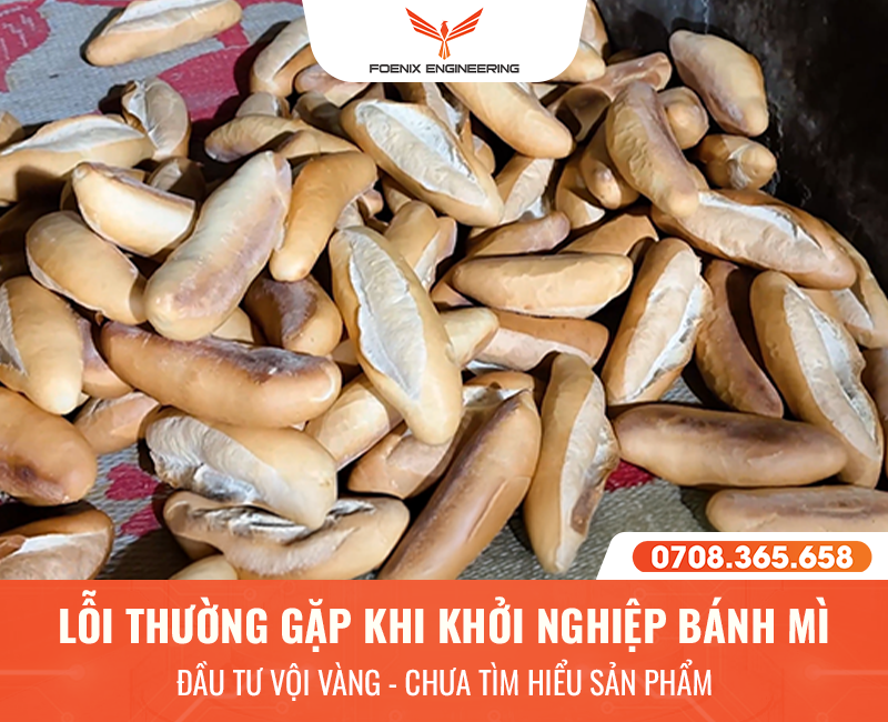 Những lỗi thường gặp khi khởi nghiệp bánh mì 