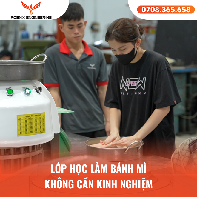 Lớp học làm bánh mì cho người mới bắt đầu