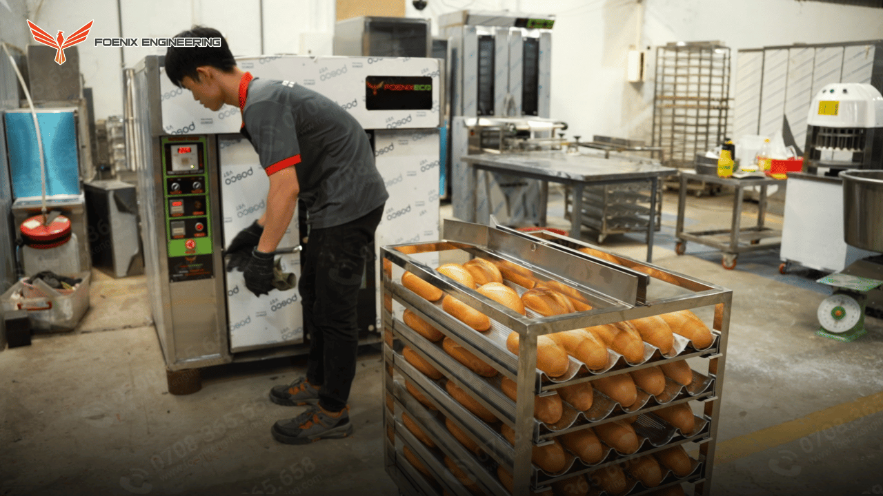 Lưu ý khi nướng bánh mì đều