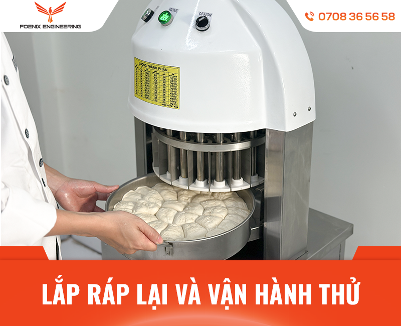 Lưu ý khi vệ sinh máy chia bột