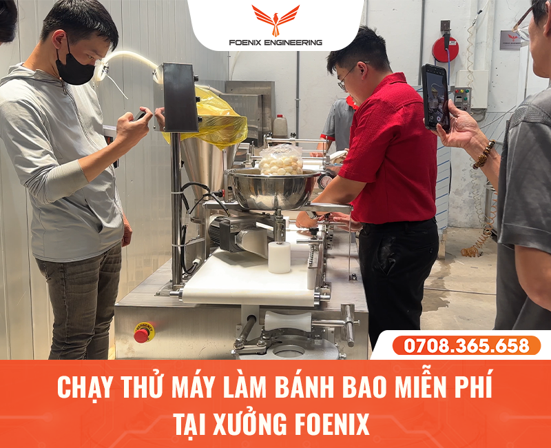 Chương trình thử máy làm bánh bao miễn phí