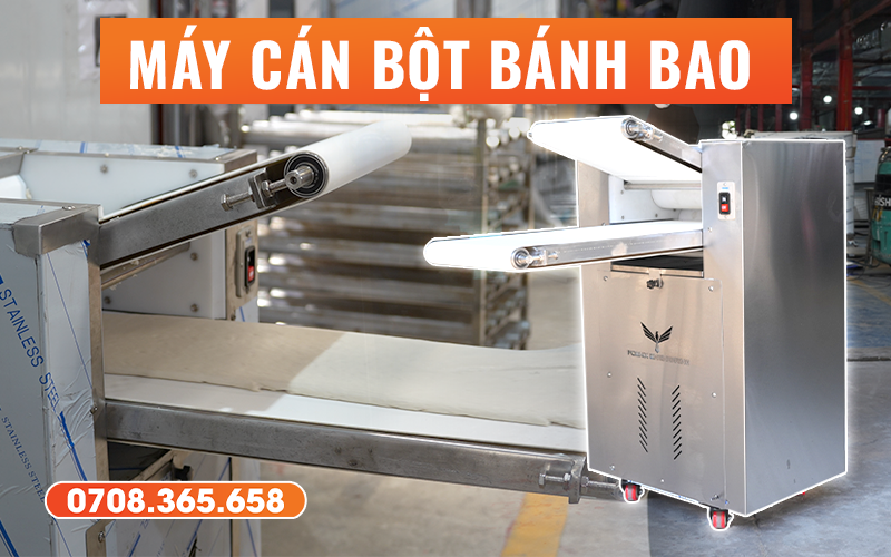 Máy cán bột bánh bao chất lượng, giá tốt