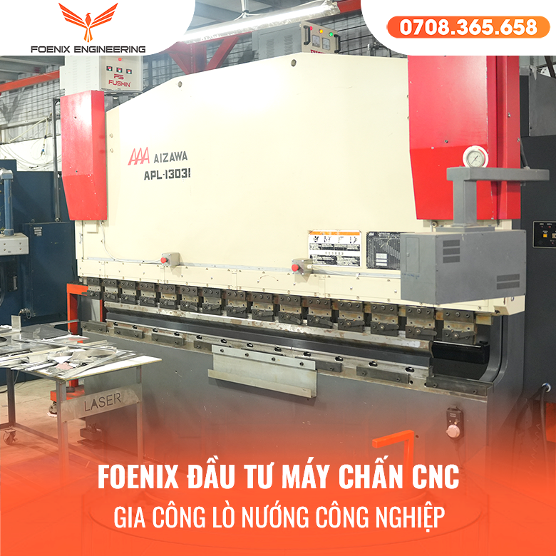 Đầu tư máy chấn CNC trong sản xuất