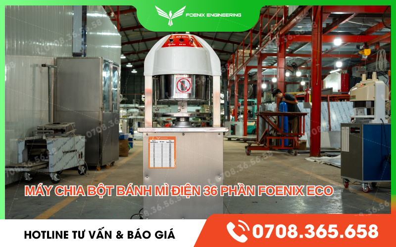 Mua máy chia bột bánh mì điện 36 phần ở đâu?